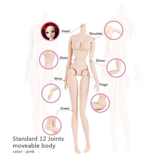 Icy Fortune Days Mystery Magic Girl Fortune Days Bjd Doll 12 Inch Twelve Conste - Picture 7 of 12